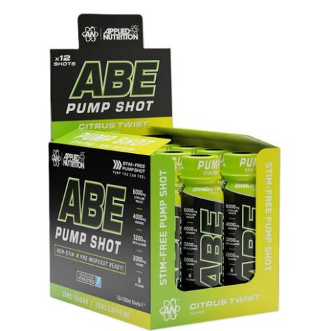 Applied Nutrition ABE Pump Shot, Citrus Twist - 12 x 100 ml.