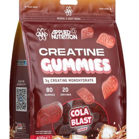 Applied Nutrition Creatine Gummies, Cola Blast - 80 gummies