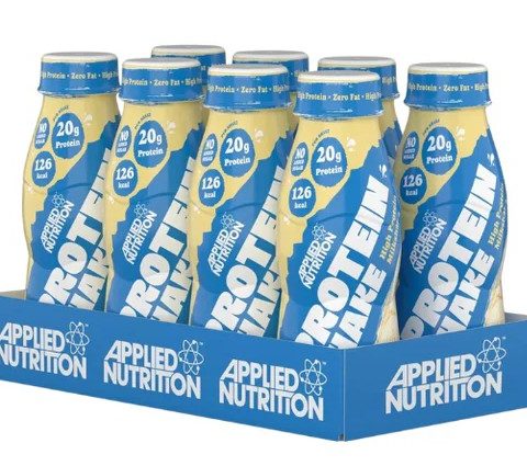 Applied Nutrition High Protein Shake, Vanilla Ice Cream (EAN 05056555202098) - 8 x 330 ml.