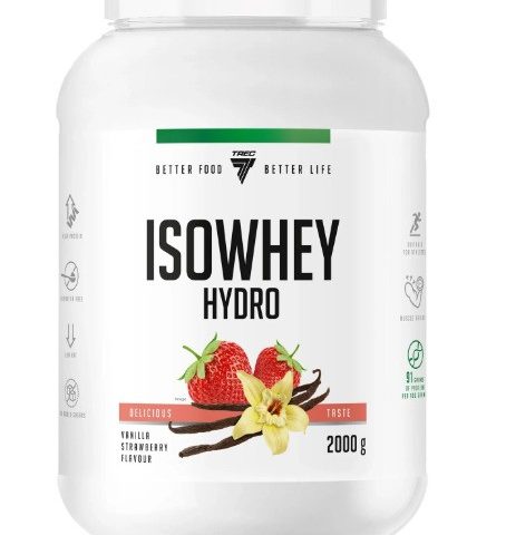 Trec Nutrition Isowhey Hydro, Vanilla Strawberry - 2000g