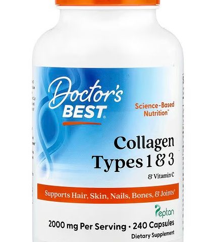 Doctor's Best Collagen Types 1 and 3 with Vitamin C - 240 caps