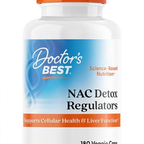 Doctor's Best NAC Detox Regulators - 180 vcaps