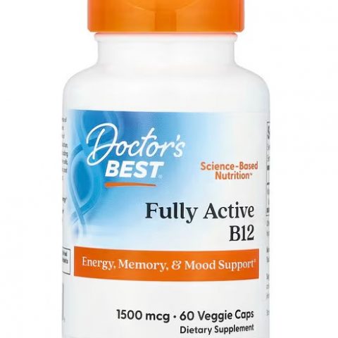 Doctor's Best Fully Active B12, 1500mcg - 60 vcaps