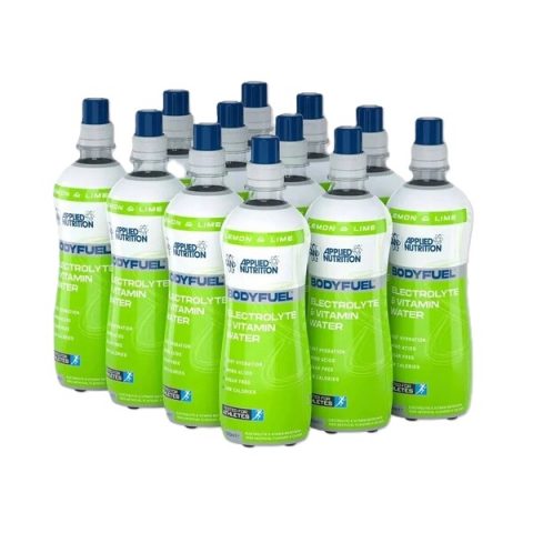 Applied Nutrition Bodyfuel Electrolyte & Vitamin Water, Lemon & Lime - 12 x 500 ml.