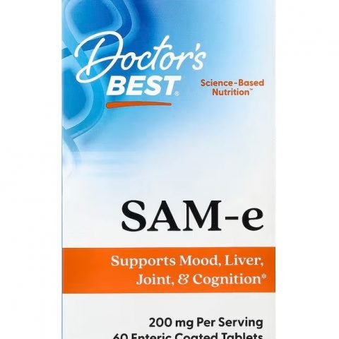 Doctor's Best SAM-e, 200mg - 60 tablets