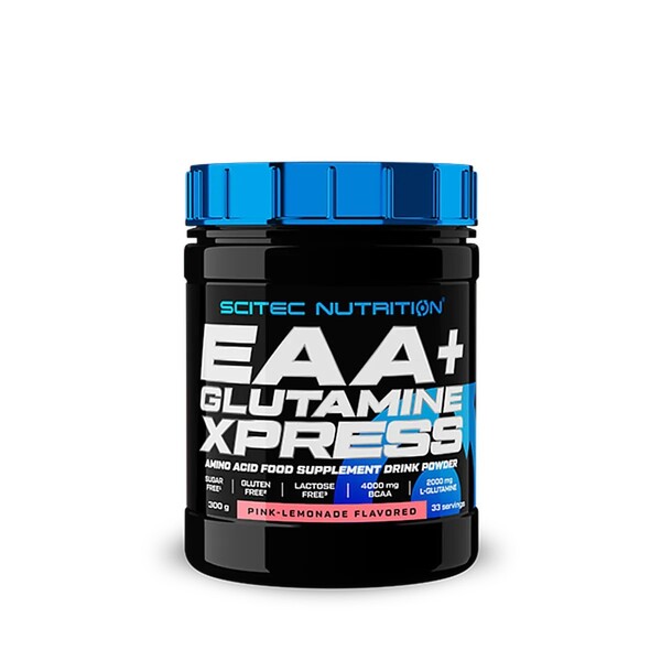 Scitec Nutrition EAA + Glutamine Xpress, Pink Lemonade - 300g