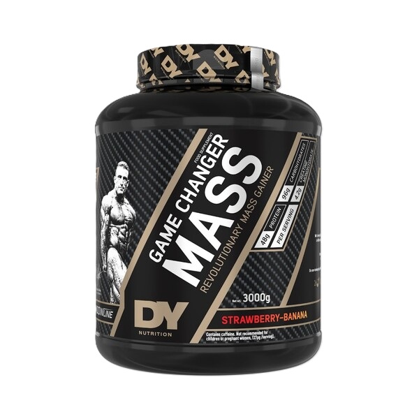 Dorian Yates Game Changer Mass, Strawberry-Banana - 3000g