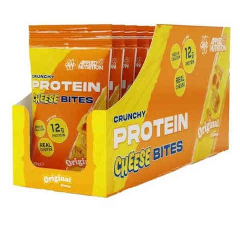 Applied Nutrition Crunchy Protein Cheese Bites, Original - 10 x 20g