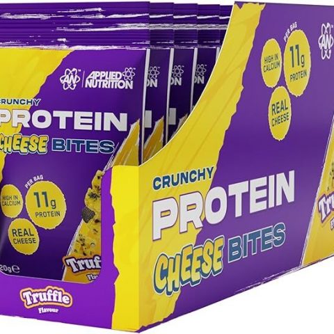 Applied Nutrition Crunchy Protein Cheese Bites, Truffle - 10 x 20g